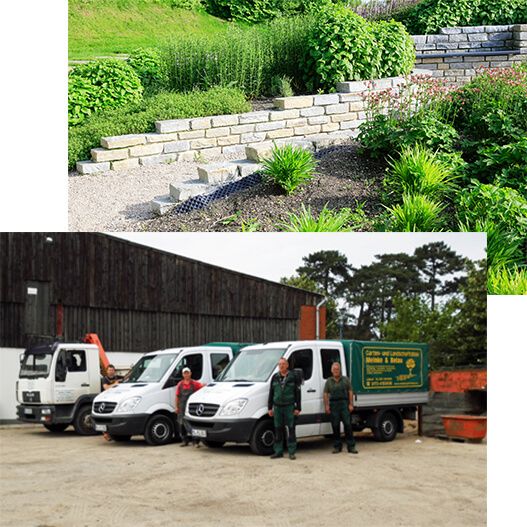 Meinke & Belau Garten- und Landschaftsbau Referenzen und Team